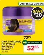 Dis-Chem Dark & Lovely Fat Protein Bodifying Relaxer-250ml offer