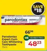 Dis-Chem Parodontax Expert Gum Care Whitening Toothpaste-75ml offer