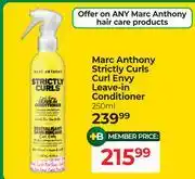 Dis-Chem Marc Anthony Strictly Curls Curl Envy Leave In Conditioner-250ml offer