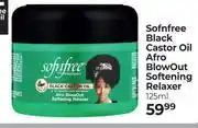 Dis-Chem Sofnfree Black Castor Oil BlowOut Softening Relaxer (2 + 1 Cheapest Free)-125ml offer