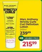 Dis-Chem Marc Anthony Strictly Curls Curl Definition Lotion-245ml offer