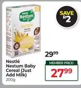 Dis-Chem Nestle Nestum Baby Cereal (Just Add Milk)-200g offer