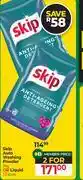 Dis-Chem Skip Auto Washing Powder 2kg Or Liquid 1.5Ltr-For 2 offer