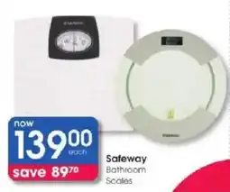 Clicks Safeway Bathroom Scales offer