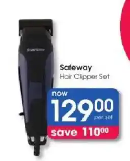 Clicks Safeway Hair Clipper Set offer