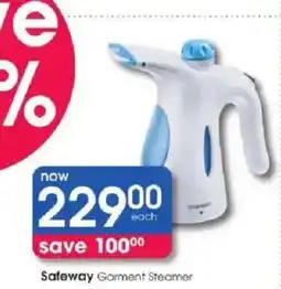 Clicks Safeway Garment Steamer offer