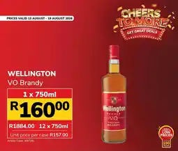 Jumbo Wellington VO Brandy offer