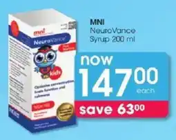 Clicks MNl NeuroVance Syrup offer