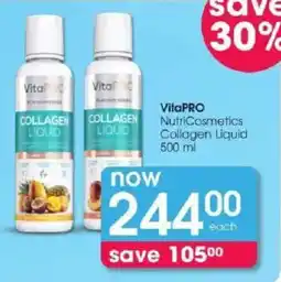 Clicks VitaPRO Collagen Liquid offer
