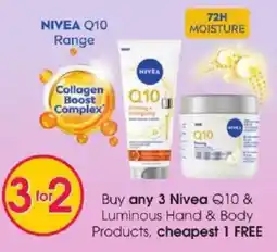 Clicks Nivea Q10 offer