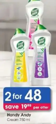 Clicks Handy Andy Cream offer