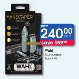 Clicks Wahl Manscaper Travel Kit offer