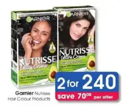 Clicks Garnier Nutrisse Hair Colour Products offer