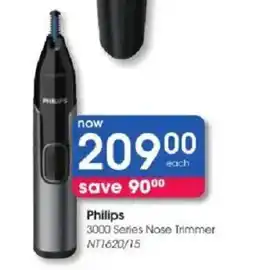 Clicks Philips 3000 Series Nose Trimmer offer