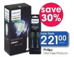 Clicks Philips Oral Care Products offer