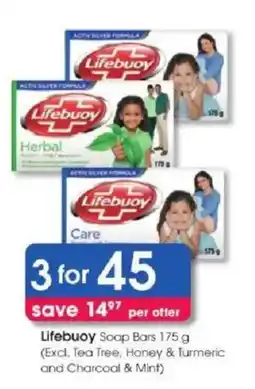 Clicks Lifebuoy Soap Bars offer
