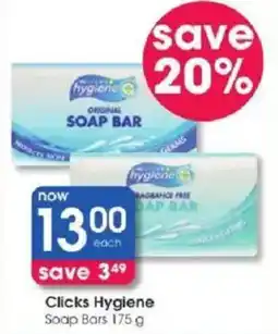 Clicks Clicks Hygiene Soap Bars offer