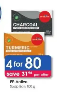 Clicks EF-Active Soap Bars offer