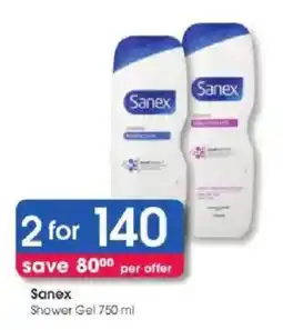 Clicks Sanex Shower Gel offer