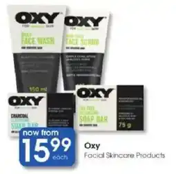 Clicks Oxy Facial Skincare Products offer
