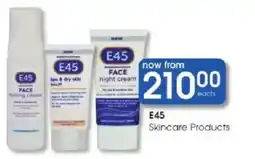 Clicks E45 Skincare Products offer