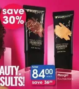 Clicks Playgirl Foundations offer