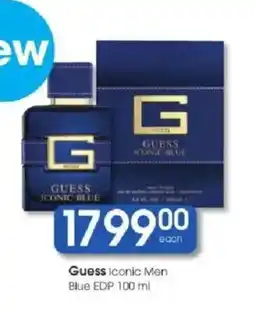 Clicks Guess Iconic Blue offer