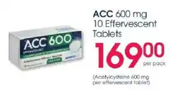Clicks ACC 600 Effervescent offer