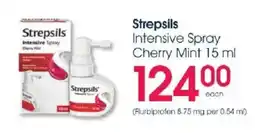 Clicks Strepsils Intensive Spray Cherry Mint offer