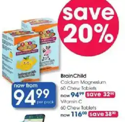 Clicks BrainChild Calcium Magnesium offer