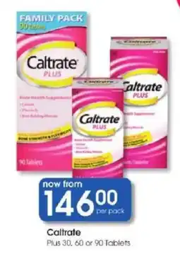 Clicks Caltrate Plus offer