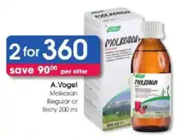 Clicks A.Vogel Molkosan offer