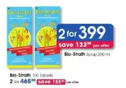 Clicks Bio-Strath Syrup offer
