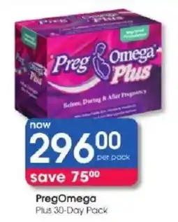 Clicks PregOmega Plus 30-Day Pack offer