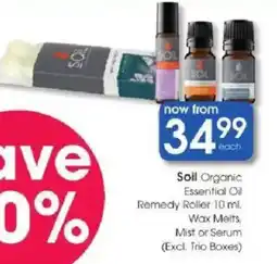 Clicks Soil Organic Essential Oil Remedy Roller offer