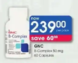 Clicks GNC B-Complex offer