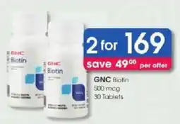 Clicks GNC Biotin offer