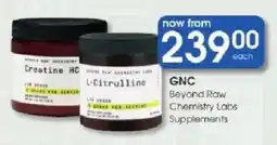 Clicks GNC Beyond Raw Chemistry Labs Creatine HC offer