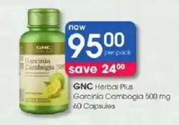 Clicks GNC Herbal Plus Garcinia Cambogia 500 mg offer