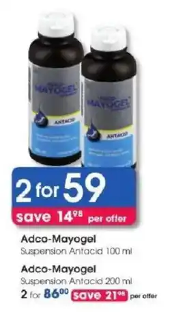 Clicks Adco-Mayogel Suspension Antacid offer