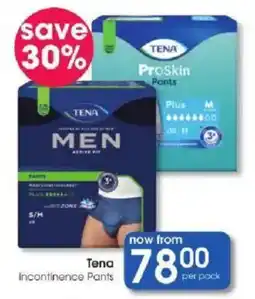 Clicks Tena Incontinence Pants offer