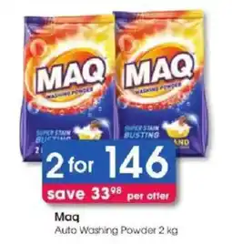 Clicks Maq Auto Washing Powder offer