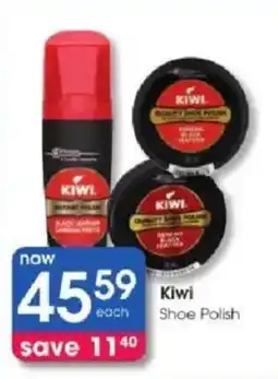 Clicks Kiwi Shoe Polish offer