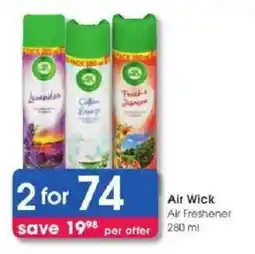 Clicks Air Wick Air Freshener offer