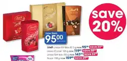 Clicks Lindt Lindor Gift Box offer