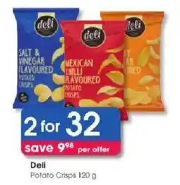 Clicks Deli Potato Crisps offer