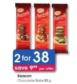Clicks Heavenly Chocolate Slabs offer
