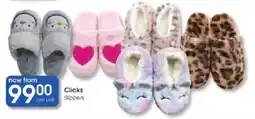 Clicks Clicks Slippers offer