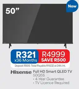 OK Furniture Hisense Full HD Smart QLED TV offer