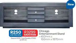 OK Furniture Chicago Entertainment Stand offer